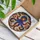 Octopus Red Eyes Stained Glass Tentacles - Home Decor Gift for Wildlife Lover Stained Glass Suncatcher - 3