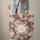 Lush Pink Peony Camellia Personalized Name Floral Wreath - Everyday Carry Gift Quilted Tote Bag - 6