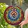 Agate Slices Crystal Prisms Moons Suns Stars Cosmic Nebula Starfield - Home Decor Gift Stained Glass Suncatcher - 2
