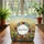 Wildflower Field Floral Wreath Personalized Name Everyday Carry Gift Quilted Tote Bag - 3