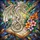 White Dragon Ancient Book Plumeria Celestial Sky - Fantasy Home Decor Gift Stained Glass Suncatcher - 5