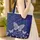 Ornate Butterflies Star Name Cartouche Everyday Carry Gift Quilted Tote Bag - 4