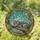 Stained Glass Grey Cat Yellow Eyes Tree Branch Green Leaves - Cat Lover Home Decor Gift Stained Glass Suncatcher - 1