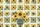 Chunky Yarn Sunflower Granny Square - Everyday Carry Craft Lover Gift Quilted Tote Bag - 7