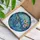 Luminous Stained Glass Sea Turtle Hibiscus Flowers Underwater Scape - Home Decor Gift Stained Glass Suncatcher - 3