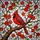 Stained Glass Cardinal Bird Tree Branch Flowers - Wildlife Home Decor Gift for Bird Lovers Stained Glass Suncatcher - 5