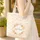 Your Name Ornate Wildflower Wreath Leaves Berries Garden - Everyday Carry Gift Quilted Tote Bag - 4