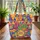Desert Sculpted Cacti Wildflowers Interlocking Shapes - Everyday Carry Gift for Gardeners Quilted Tote Bag - 3