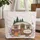 Vintage Caravan Campfire Wildflowers Lavender Stars Butterfly - Travel Essentials Gift Quilted Tote Bag - 1