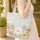 Older Women Campers Wildflowers Yellow Cars - Personalized Travel Essentials Gift Quilted Tote Bag - 4