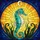Majestic Seahorse Crescent Moon Sunburst - Home Decor Gift for Wildlife Lover Stained Glass Suncatcher - 5
