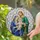 Holy Family Virgin Mary Baby Jesus Saint Joseph Stained Glass Mosaic - Religious Home Decor Gift Stained Glass Suncatcher - 2