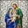 Holy Family Virgin Mary Baby Jesus Saint Joseph Stained Glass Mosaic - Religious Home Decor Gift Stained Glass Suncatcher - 5
