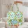 Colorful Surfboards Palm Trees Hibiscus Beach - Everyday Carry Gift Quilted Tote Bag - 5