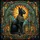 Black Bastet Cat Pharaonic Collar Egyptian Hieroglyphs Stained Glass Mosaic Home Decor Stained Glass Suncatcher - 5