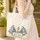 Sailboats Golden Anchor Seashells Starfish - Personalized Vintage Plaque Everyday Carry Quilted Tote Bag - 4