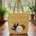 Bumblebee Sunflower Folk Floral Everyday Carry Gift for Bee Lover Quilted Tote Bag - 3