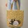 Bumblebee Sunflower Folk Floral Everyday Carry Gift for Bee Lover Quilted Tote Bag - 6