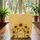 Blooming Sunflowers Golden Leaves Floral Wreath Vines - Everyday Carry Gift for Daily Essentials Quilted Tote Bag - 3