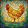 Majestic Mother Hen Chicks Serene Garden Farmhouse Decor Gift for Mother Stained Glass Suncatcher - 5