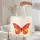 Mosaic Butterfly Leaves Name Everyday Carry Travel Gift for Her Quilted Tote Bag - 5