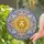 Radiant Sun Face Crescent Moons Stars Geometric Elements - Celestial Home Decor Gift Stained Glass Suncatcher - 2