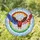Bald Eagle American Flag - Independence Day Home Decor Gift for Veterans Stained Glass Suncatcher - 1