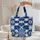 Geometric Star Triangular Shapes Angular Shapes Star Cartouche Everyday Carry Gift Quilted Tote Bag - 5