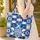 Geometric Star Triangular Shapes Angular Shapes Star Cartouche Everyday Carry Gift Quilted Tote Bag - 4
