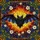 Dark Bat Stained Glass Floral Mosaic - Wildlife Home Decor Gift Stained Glass Suncatcher - 5
