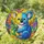Stained Glass Koala Botanical Mosaic - Everyday Home Decor Gift for Wildlife Lovers Stained Glass Suncatcher - 1