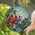Red Cardinal Blue Jay Holly Berry Birds Wildlife Home Decor Gift Stained Glass Suncatcher - 2