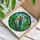 Colorful Perched Bird Branch Mosaic Glass - Home Decor Gift for Wildlife Lover Stained Glass Suncatcher - 3