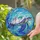 Majestic Sea Turtle Baby Turtles Ocean Waves Bubbles - Marine Life Home Decor Gift Stained Glass Suncatcher - 2