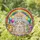 Multi-Tiered Birthday Cake Rainbow Confetti - Custom Year Birthday Celebration Gift Stained Glass Suncatcher - 1