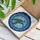 Jewel Toned Intricate Sea Turtle Stained Glass Mosaic - Ocean Lover Home Decor Gift Stained Glass Suncatcher - 3
