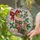 Christmas Stocking Red Bow Candy Cane Holly Gift Box - Christmas Home Decor Gift Stained Glass Suncatcher - 2