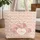 Floral Patchwork Hearts Personalized Name Everyday Carry Gift for Her Quilted Tote Bag - 1