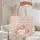 Floral Patchwork Hearts Personalized Name Everyday Carry Gift for Her Quilted Tote Bag - 5