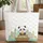 Panda Trophy Boat City Skyline - Everyday Carry Gift for Panda Lover Quilted Tote Bag - 1