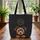Yorkshire Terrier Puppy Paw Print Everyday Carry Gift for Dog Lover Quilted Tote Bag - 3