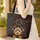 Yorkshire Terrier Puppy Paw Print Everyday Carry Gift for Dog Lover Quilted Tote Bag - 4