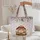 Personalized Storybook Mushroom House Forest Stars Everyday Carry Gift Quilted Tote Bag - 5