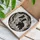 Black White Border Collie Dog Amber Eyes Smiling - Dog Lover Home Decor Gift Stained Glass Suncatcher - 3