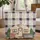 Camper Trailer Pine Trees Floral Plaid Leaves Berries Wooden Sign - Travel Essentials Quilted Tote Bag - 1