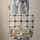 Camper Trailer Pine Trees Floral Plaid Leaves Berries Wooden Sign - Travel Essentials Quilted Tote Bag - 6