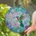 Hummingbird Outstretched Wings Cherry Blossom Exotic Flowers - Home Decor Gift for Bird Lovers Stained Glass Suncatcher - 2