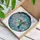 Hummingbird Outstretched Wings Cherry Blossom Exotic Flowers - Home Decor Gift for Bird Lovers Stained Glass Suncatcher - 3