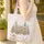 Vintage Camper Van Wildflowers Lavender Sprigs Travel Essentials Gift Quilted Tote Bag - 4