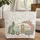 Classic Camper Pine Trees Wildflower Roses Leaves Wooden Sign Travel Essentials Quilted Tote Bag - 1